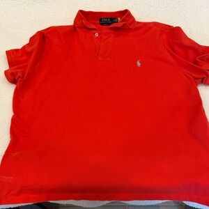 Polo by Ralph Lauren Men's Coral Polo Shirt
